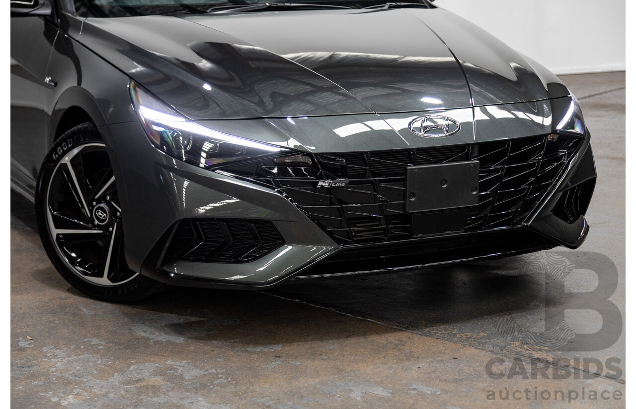 10/2023 Hyundai I30 N LINE CN7.V1 MY24 4D Sedan Amazon Grey 1.6L