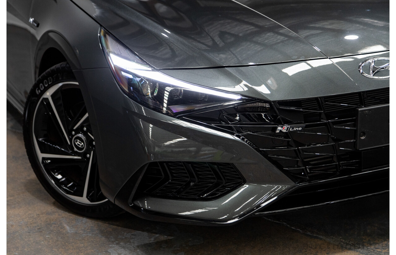 10/2023 Hyundai I30 N LINE CN7.V1 MY24 4D Sedan Amazon Grey 1.6L