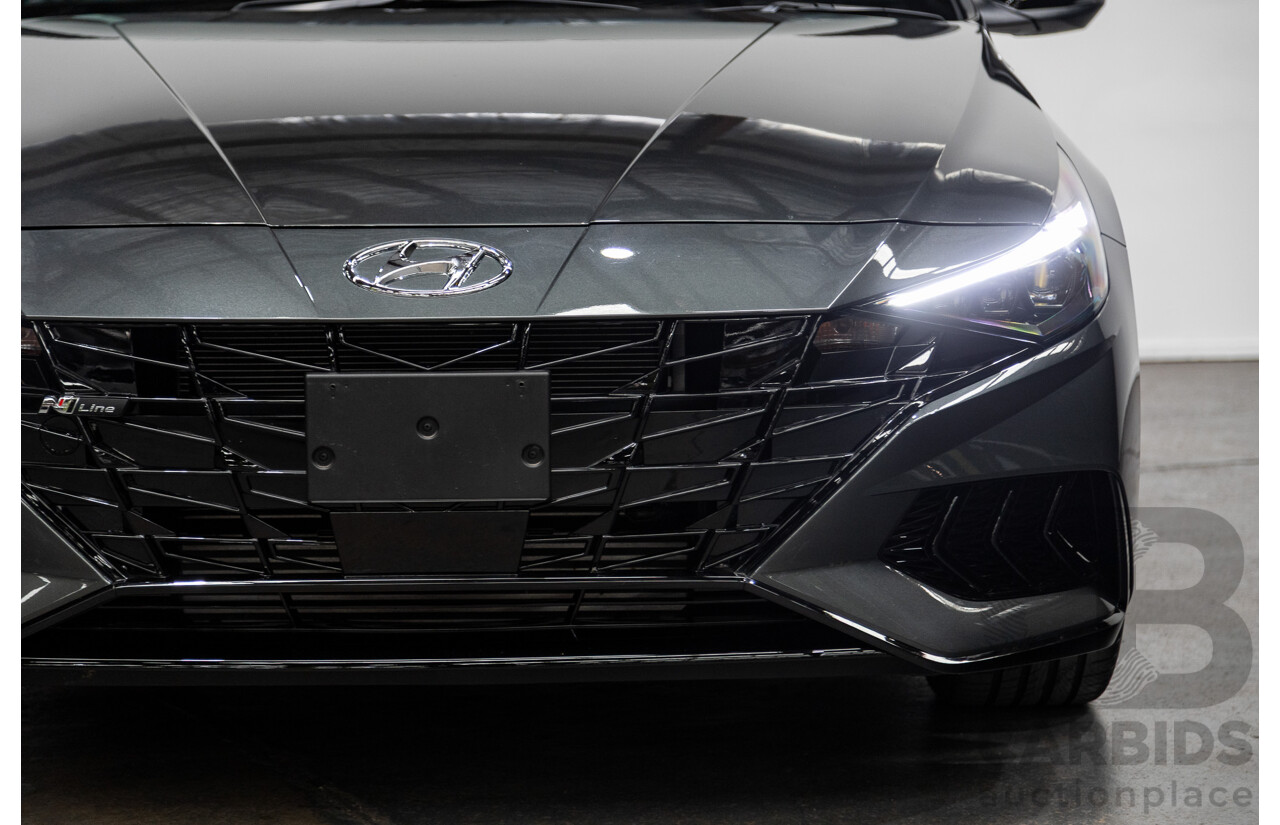 10/2023 Hyundai I30 N LINE CN7.V1 MY24 4D Sedan Amazon Grey 1.6L