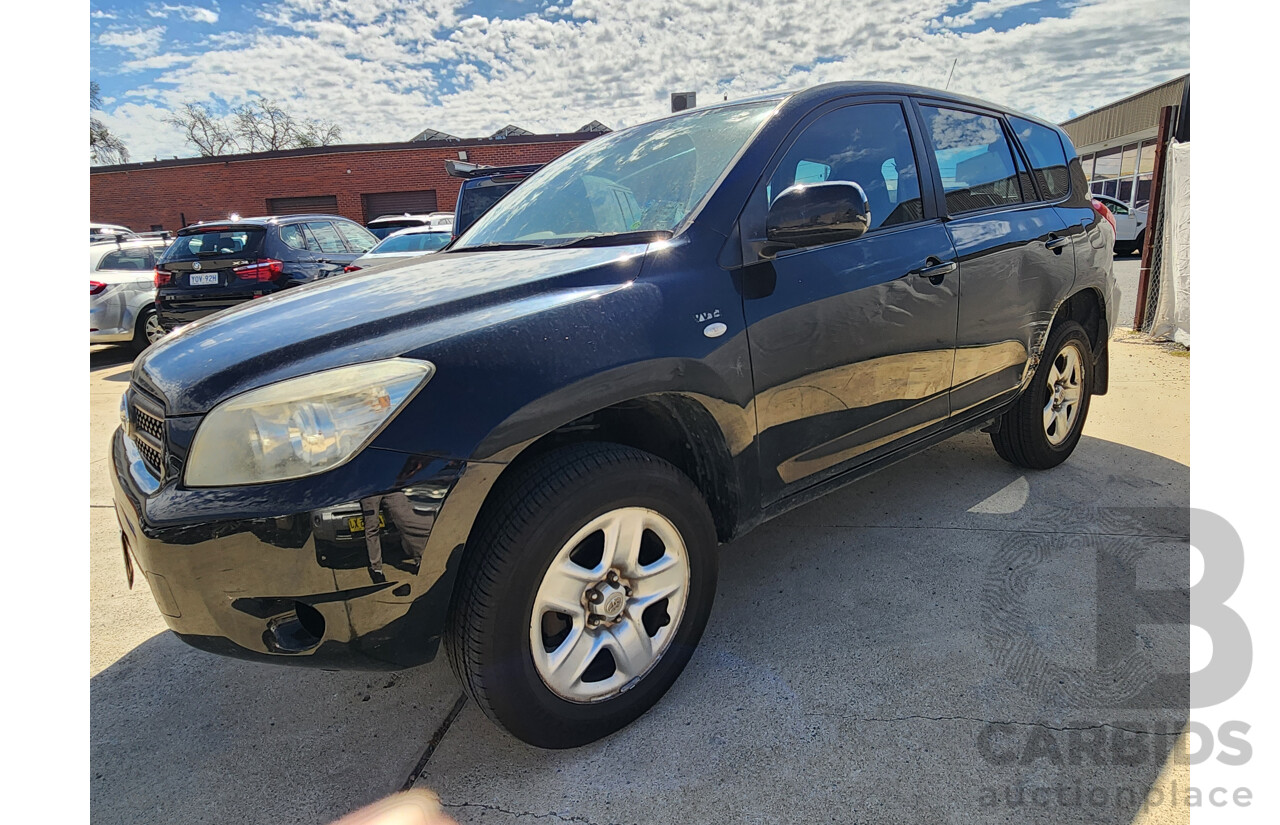 3/2008 Toyota Rav4 CV (4x4) ACA33R 4d Wagon Black 2.4L