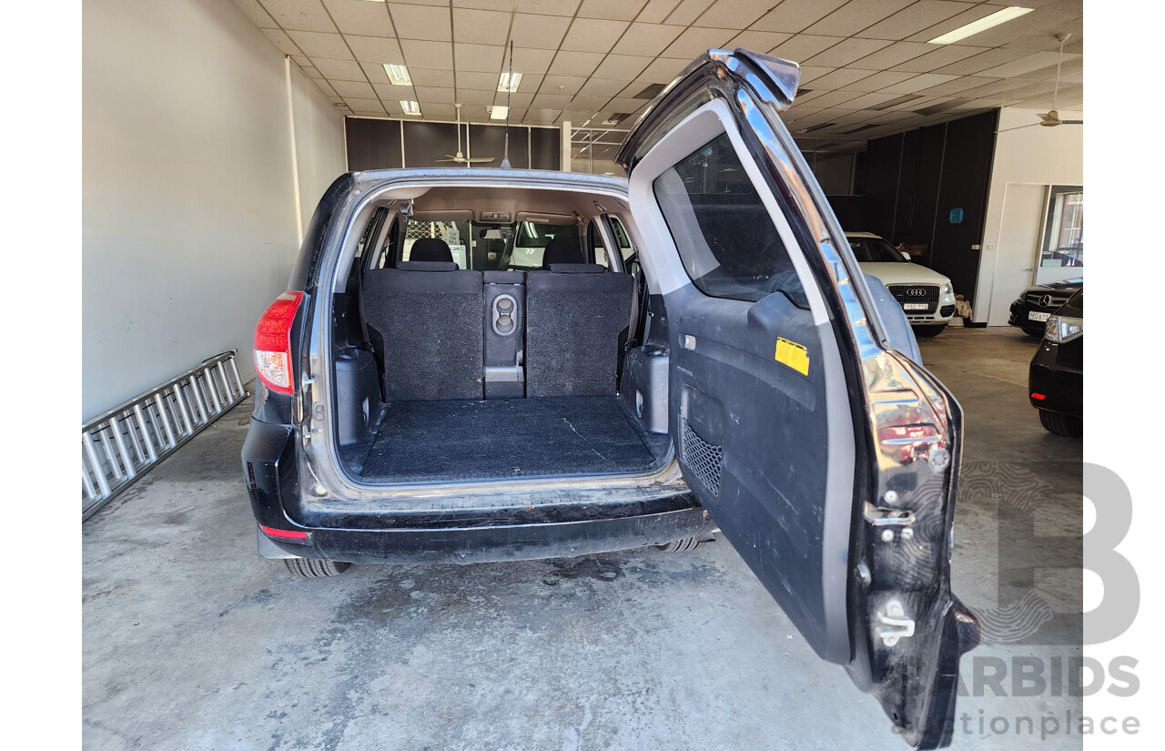 3/2008 Toyota Rav4 CV (4x4) ACA33R 4d Wagon Black 2.4L