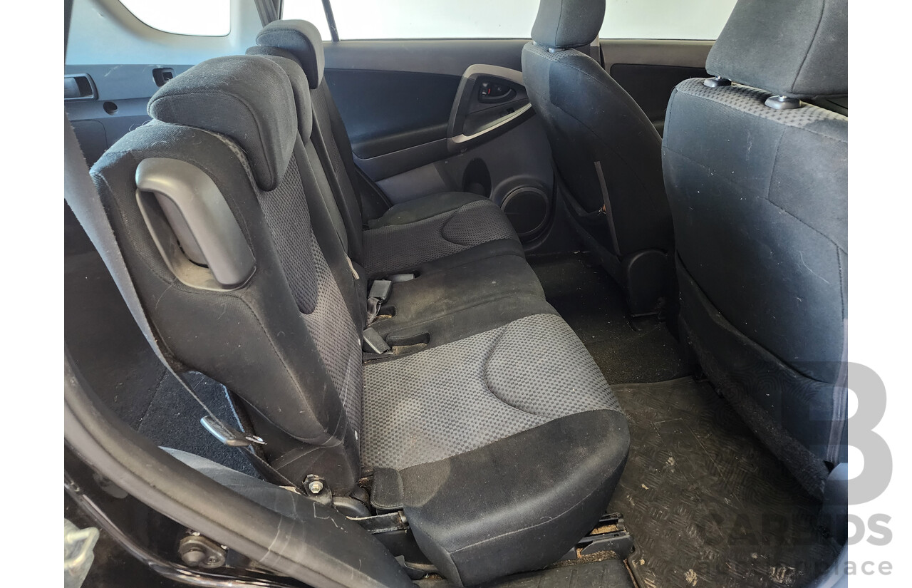 3/2008 Toyota Rav4 CV (4x4) ACA33R 4d Wagon Black 2.4L