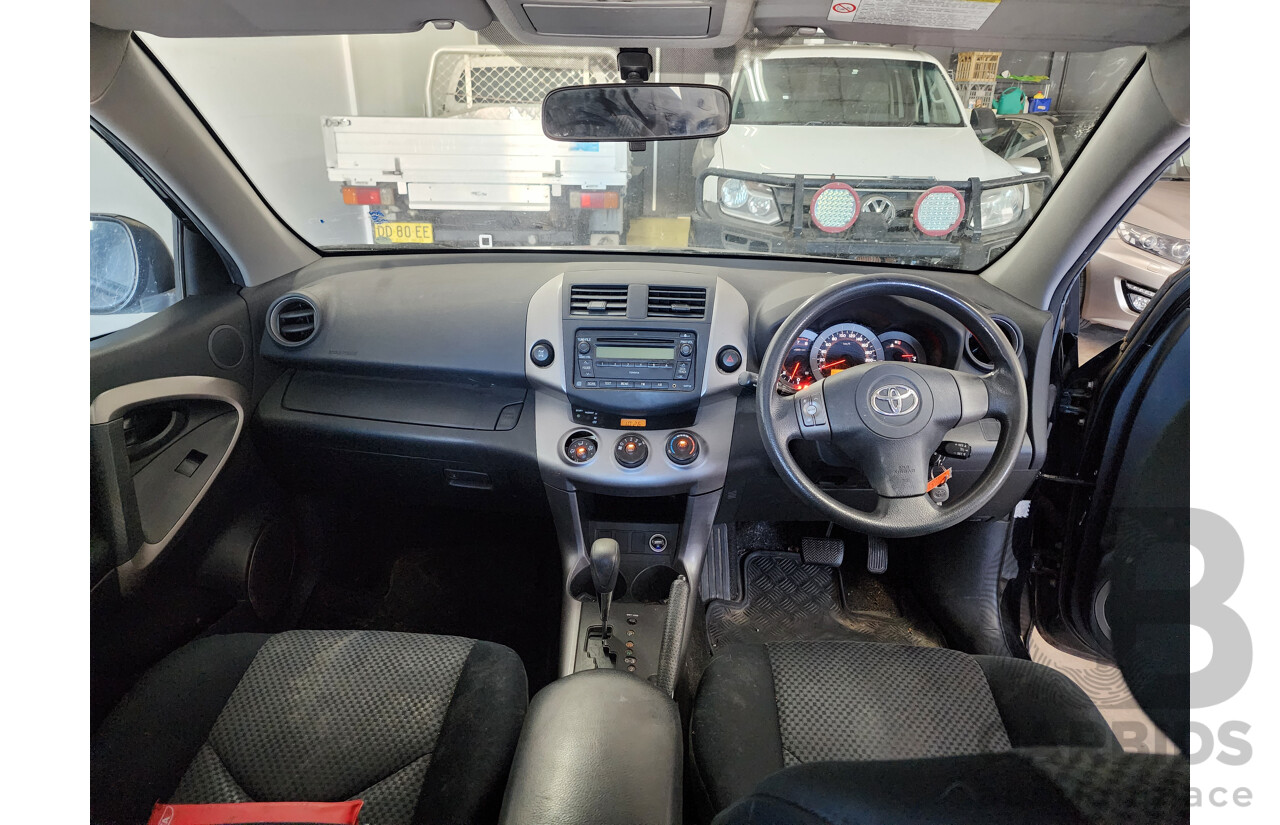 3/2008 Toyota Rav4 CV (4x4) ACA33R 4d Wagon Black 2.4L