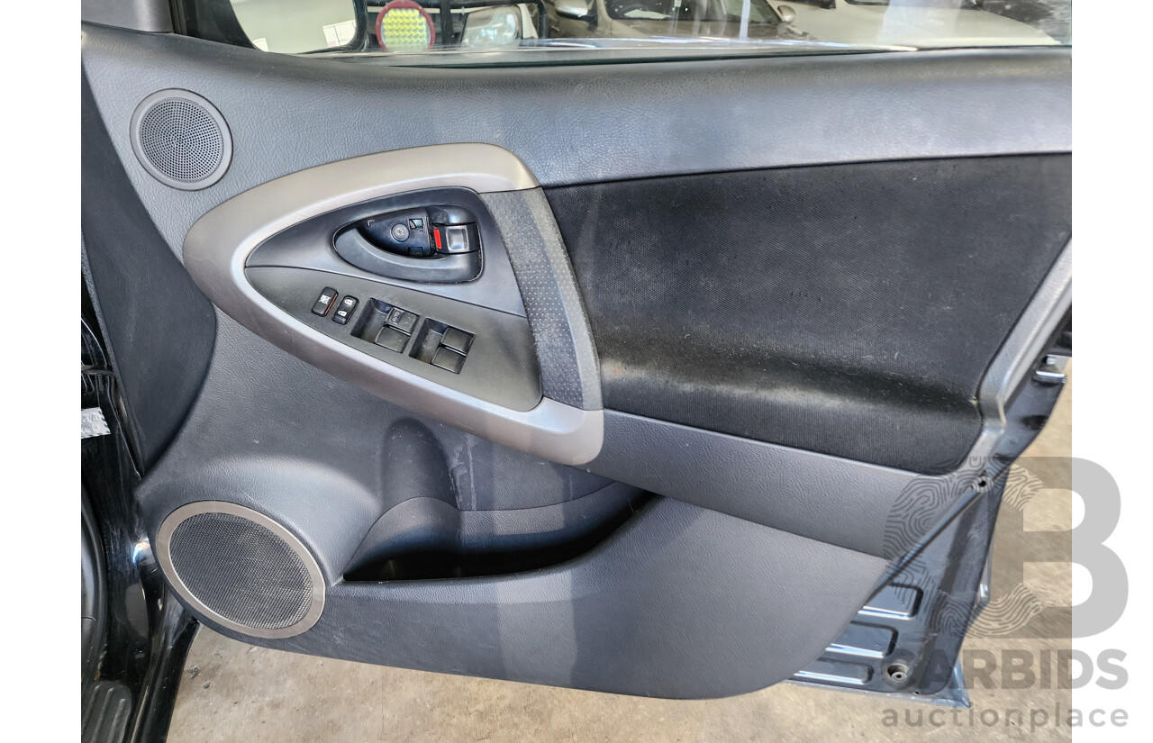 3/2008 Toyota Rav4 CV (4x4) ACA33R 4d Wagon Black 2.4L