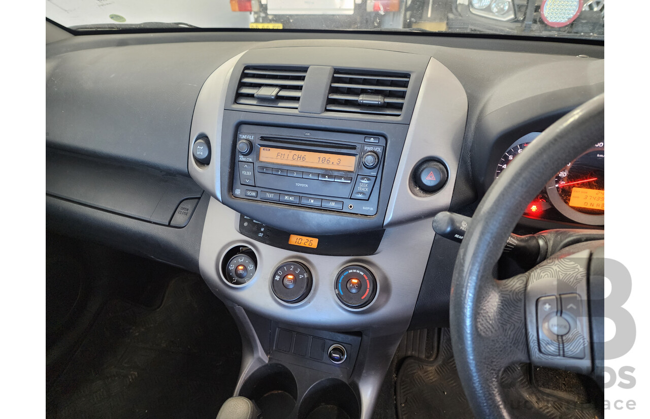 3/2008 Toyota Rav4 CV (4x4) ACA33R 4d Wagon Black 2.4L