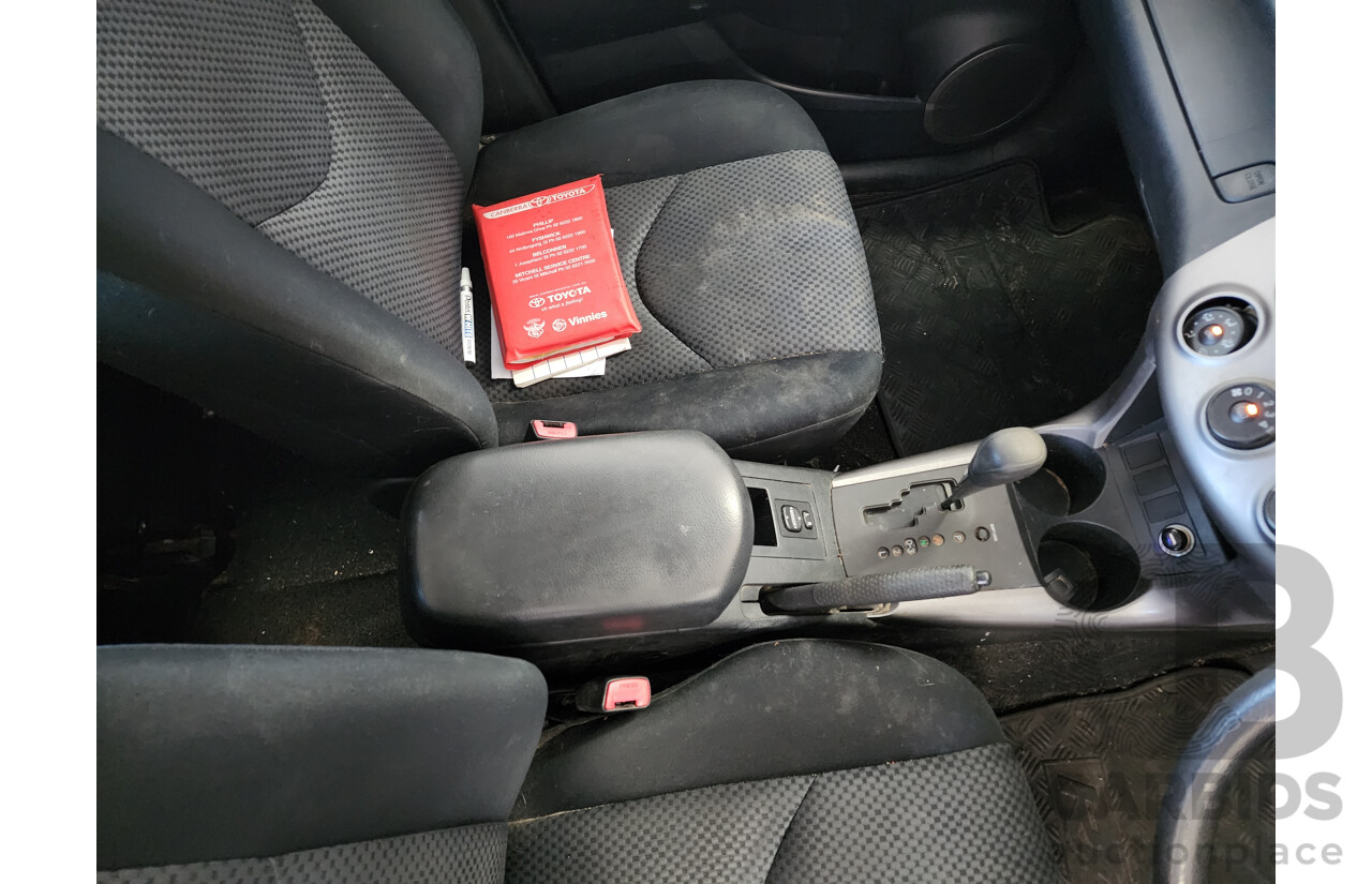 3/2008 Toyota Rav4 CV (4x4) ACA33R 4d Wagon Black 2.4L