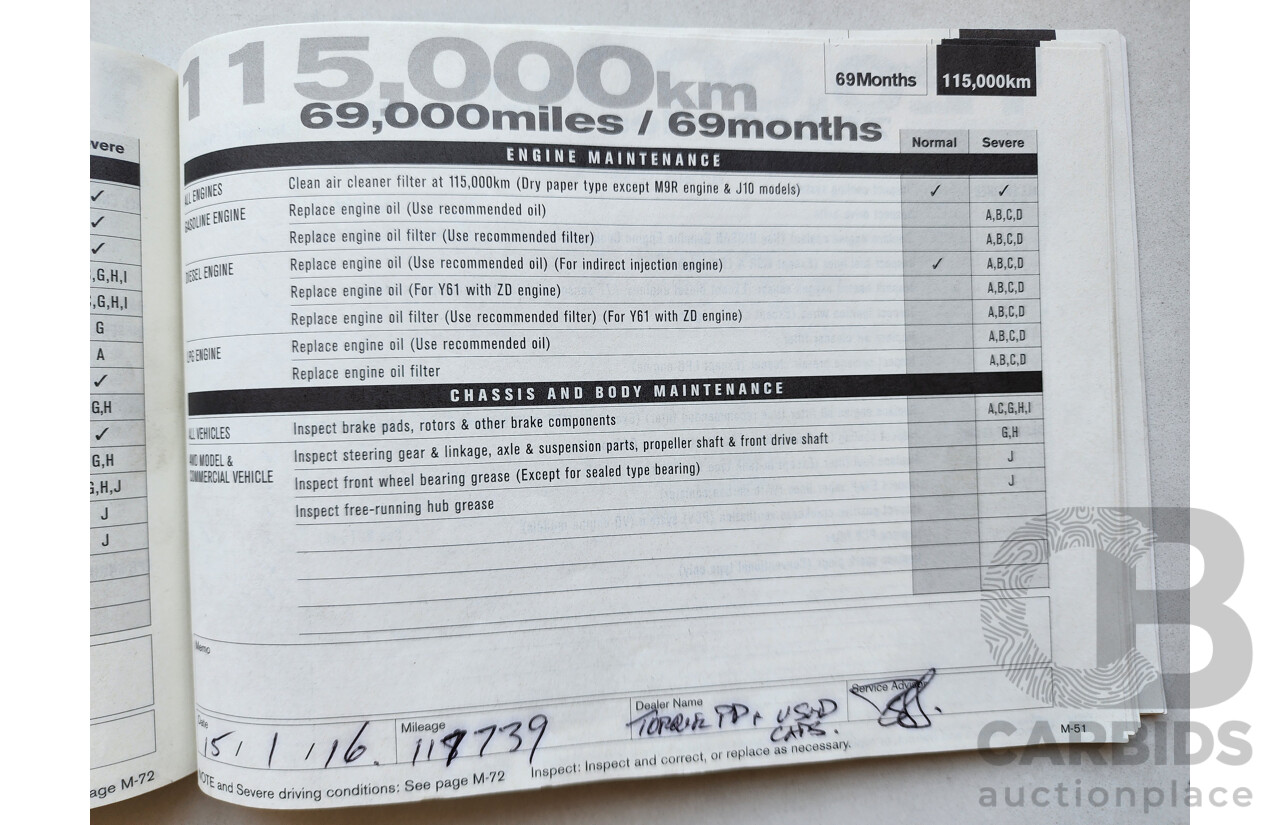 1/2009 Nissan Murano Ti Z51 4d Wagon Brown 3.5L