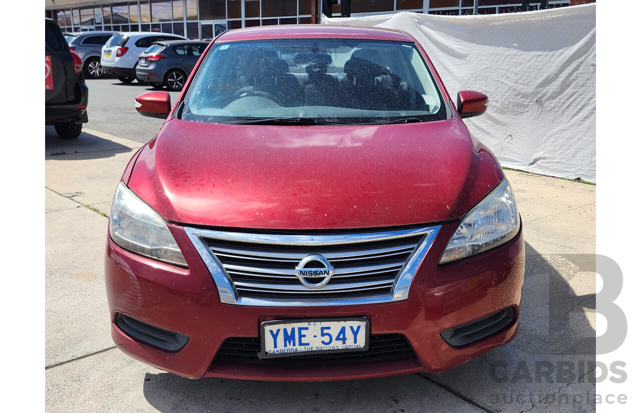 2/2015 Nissan Pulsar ST B17 4d Sedan Maroon 1.8L