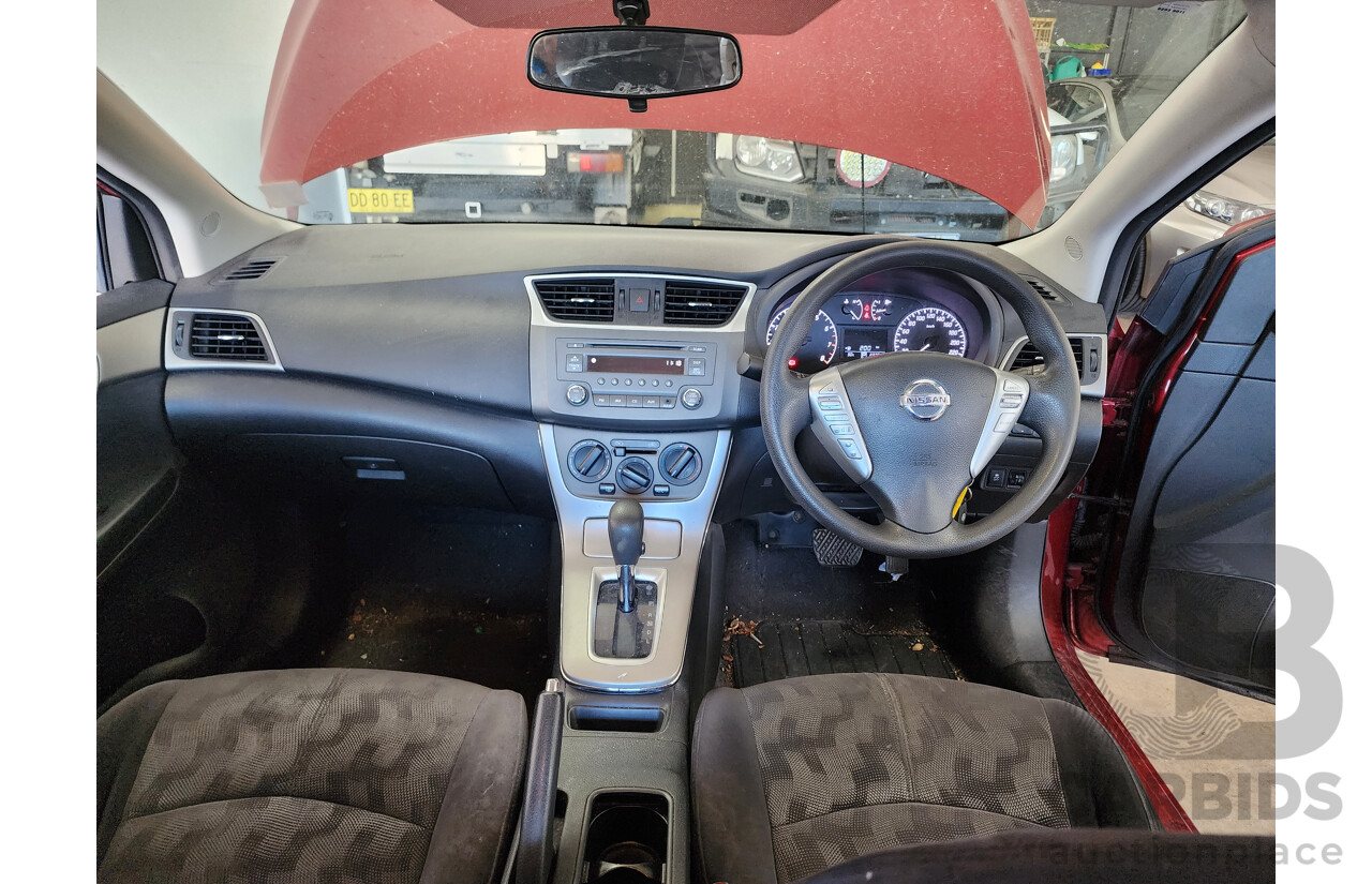 2/2015 Nissan Pulsar ST B17 4d Sedan Maroon 1.8L