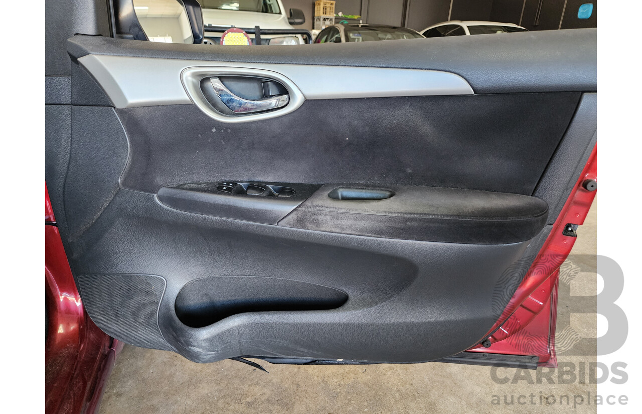 2/2015 Nissan Pulsar ST B17 4d Sedan Maroon 1.8L