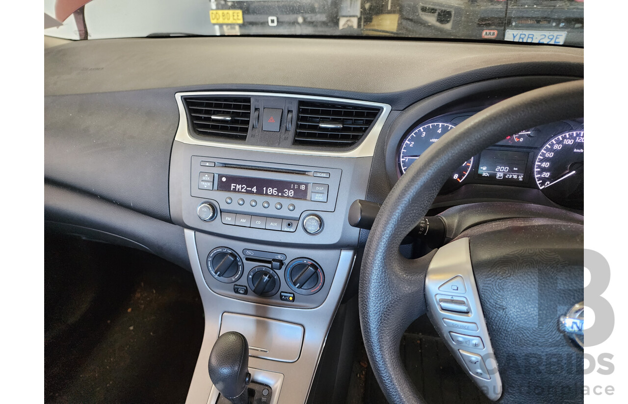 2/2015 Nissan Pulsar ST B17 4d Sedan Maroon 1.8L