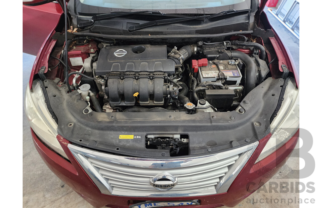 2/2015 Nissan Pulsar ST B17 4d Sedan Maroon 1.8L