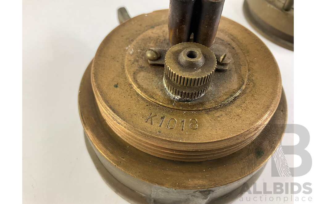 Vintage J.H Naylor Miners Oil Lamp