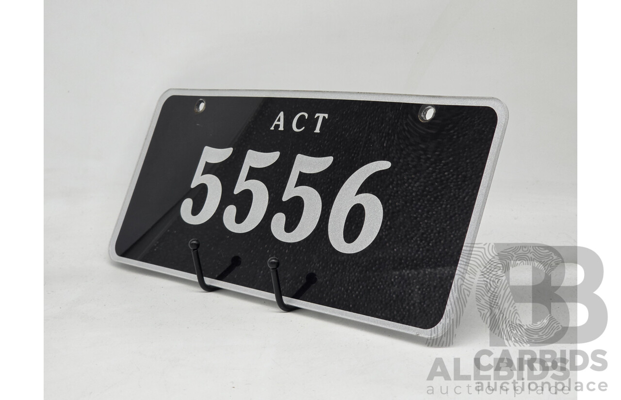ACT 4-Digit Number Plate - 5556