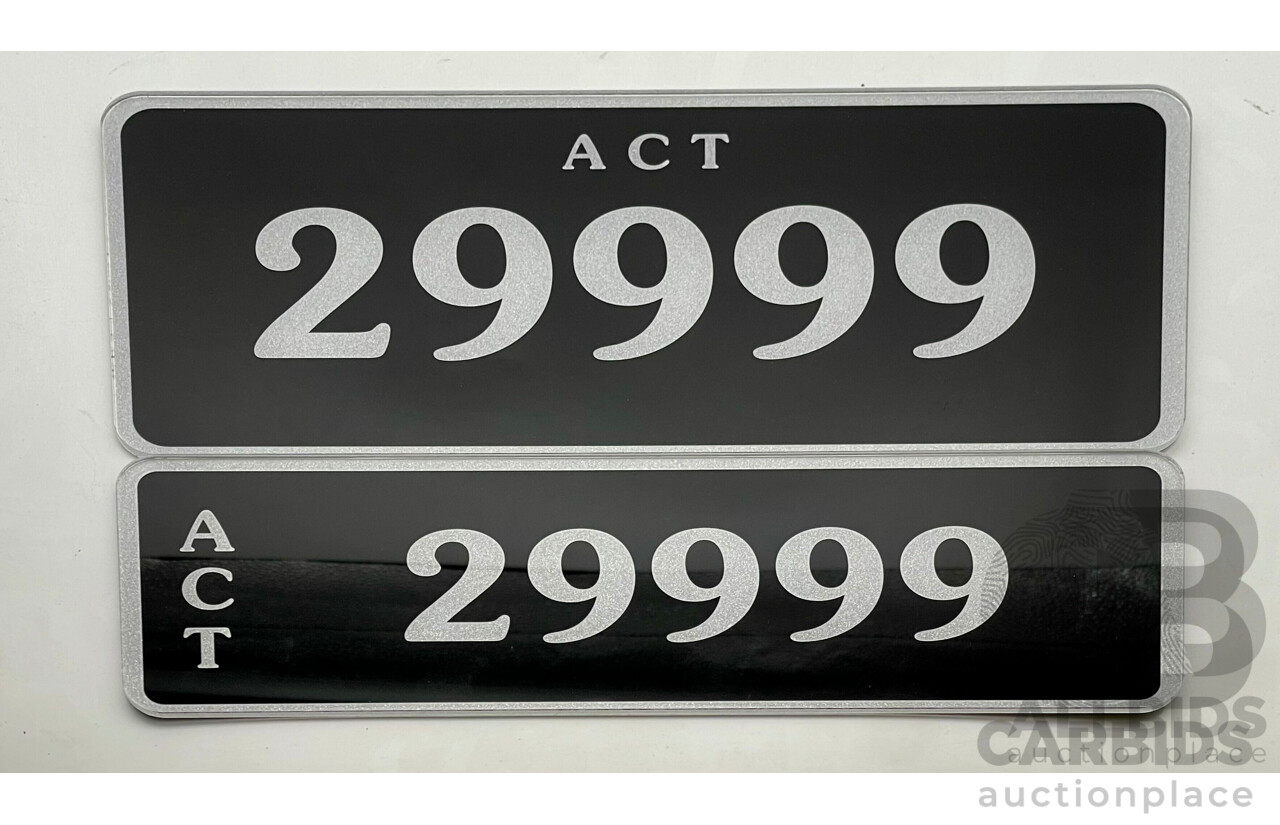ACT 5-Digit Number Plate - 29999