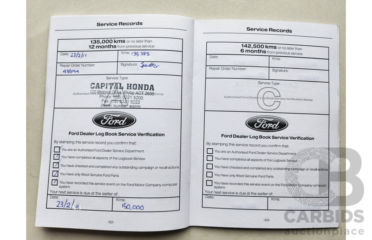 8/2011 Ford Mondeo LX TDCi MC 4d Wagon White 2.0L