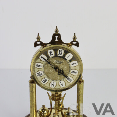 Modern Glass Dome Mantle Clock