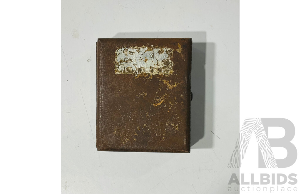 Vintage Automotive USG Cylinder Compression Gauge and Bastian Blessing Co Ounces per Square Inch Gauge, Both Made in USA