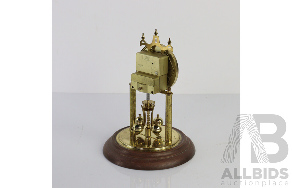 Modern Glass Dome Mantle Clock