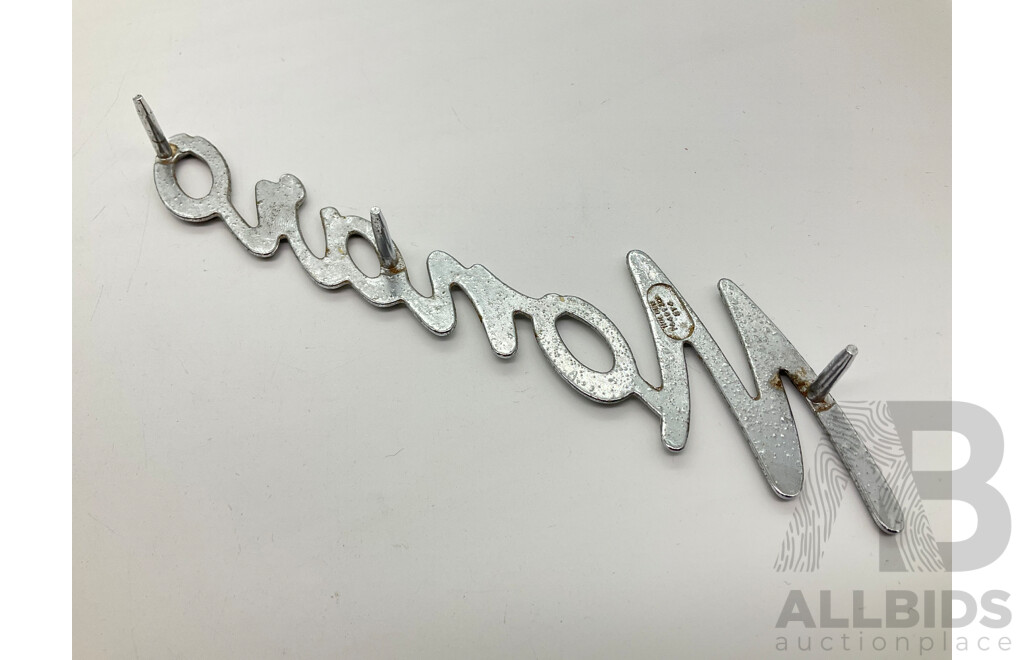 Original Holden HK/HT/HG Monaro Body Badge