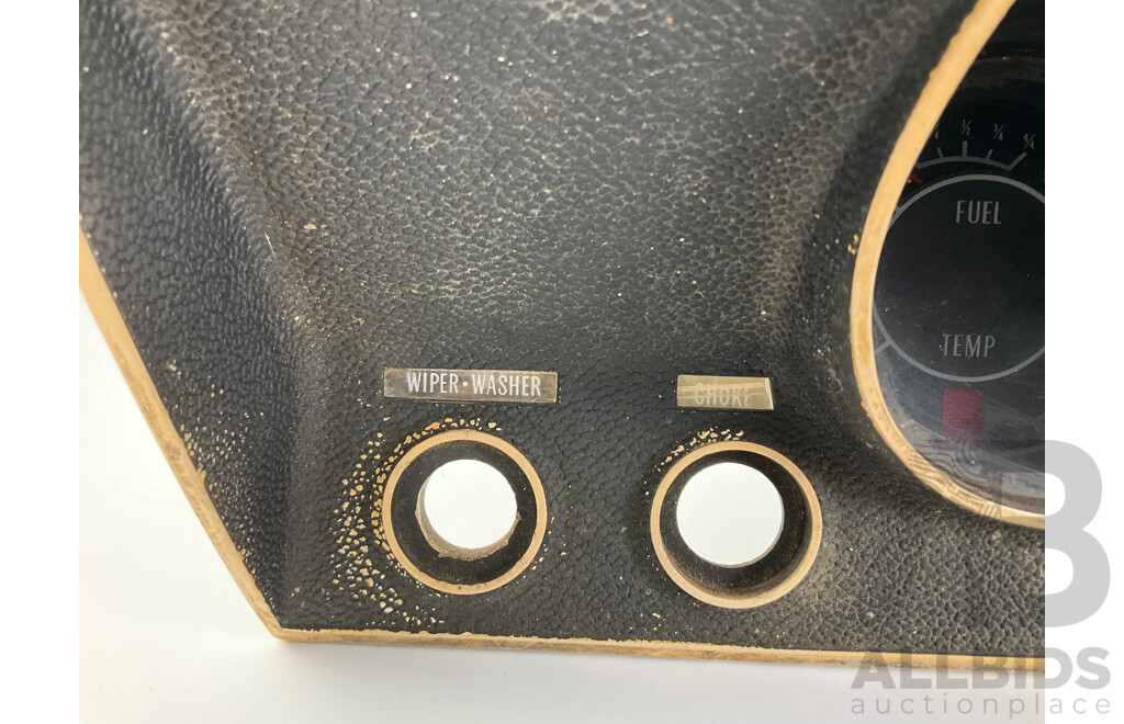 1969 Holden HT Belmont/Kingswood VDO Instrument Cluster