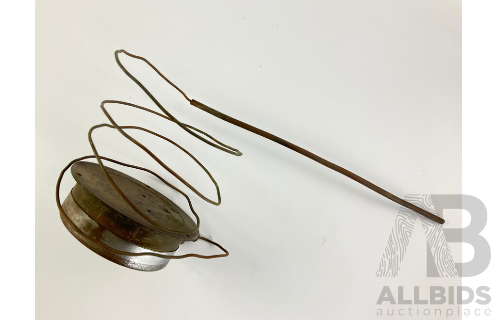 Vintage J.A Floyd & Co Fahrenheit Temperature Gauge and Probe, Made in Australia