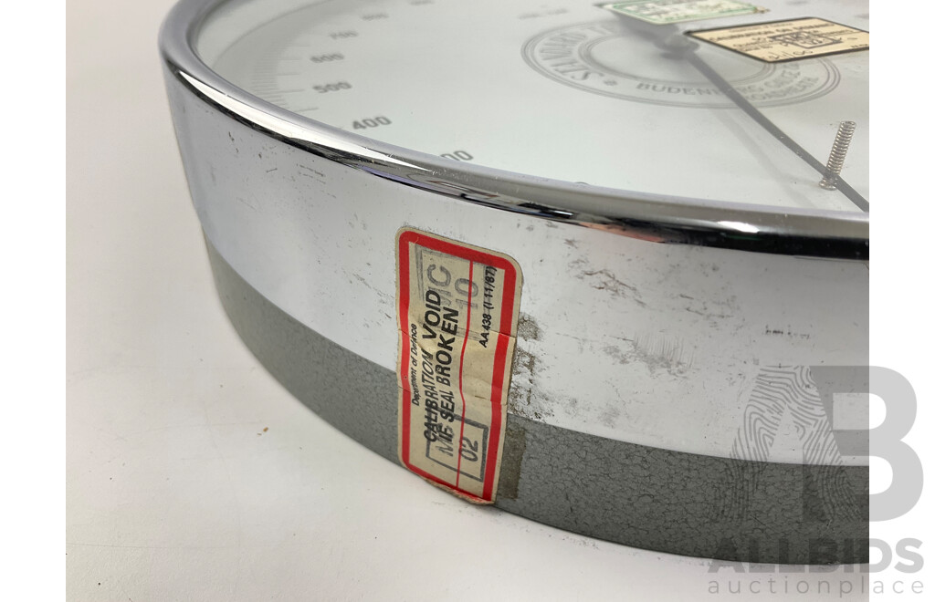 Department of Defence Budenberg Gauge Co Steel Tube Pounds per Square Inch Gauge