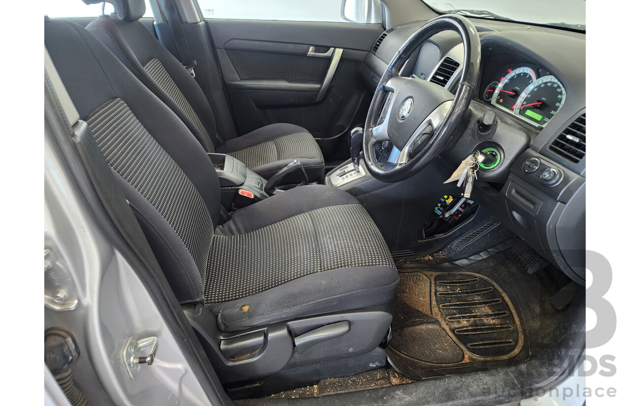 8/2009 Holden Captiva SX (4x4) CG MY09 4d Wagon Silver Or Chrome 2.0L