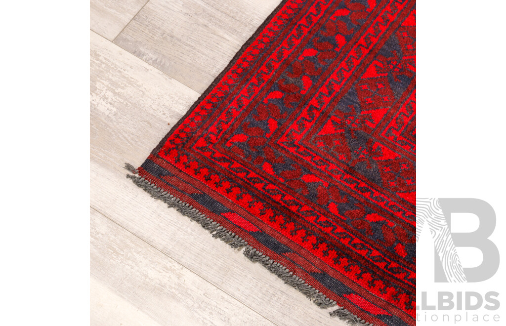 Red Tone Persian Woollen Bokarah