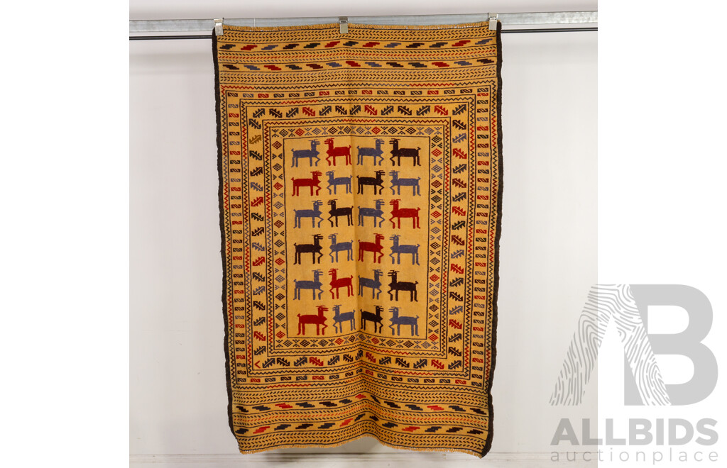 Vintage Afghan Kilim