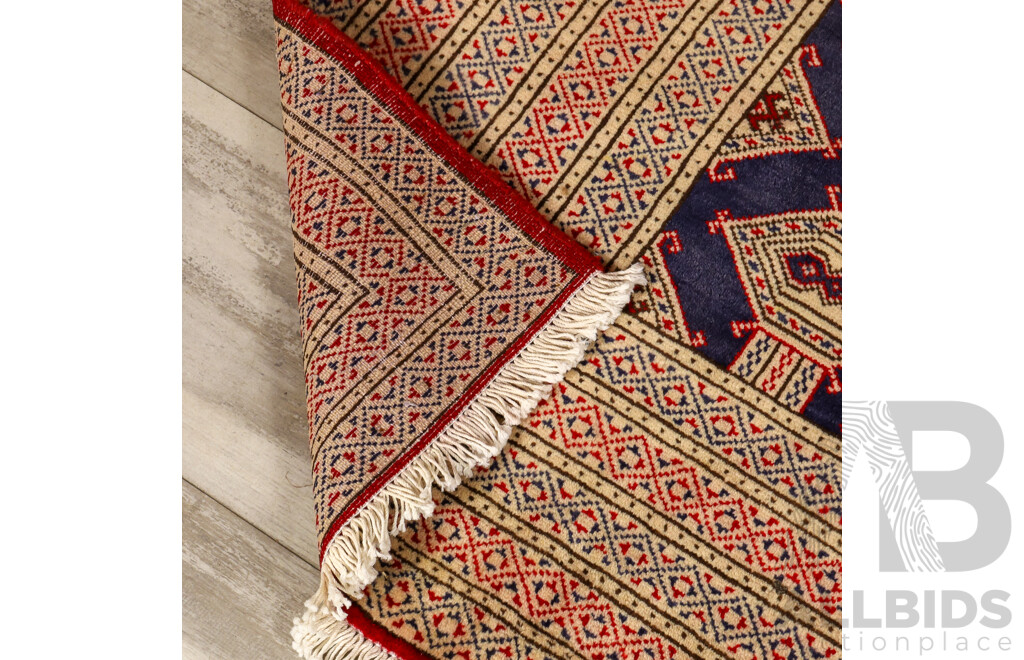 Hand Knotted Pure Woollen Afghan Turkoman