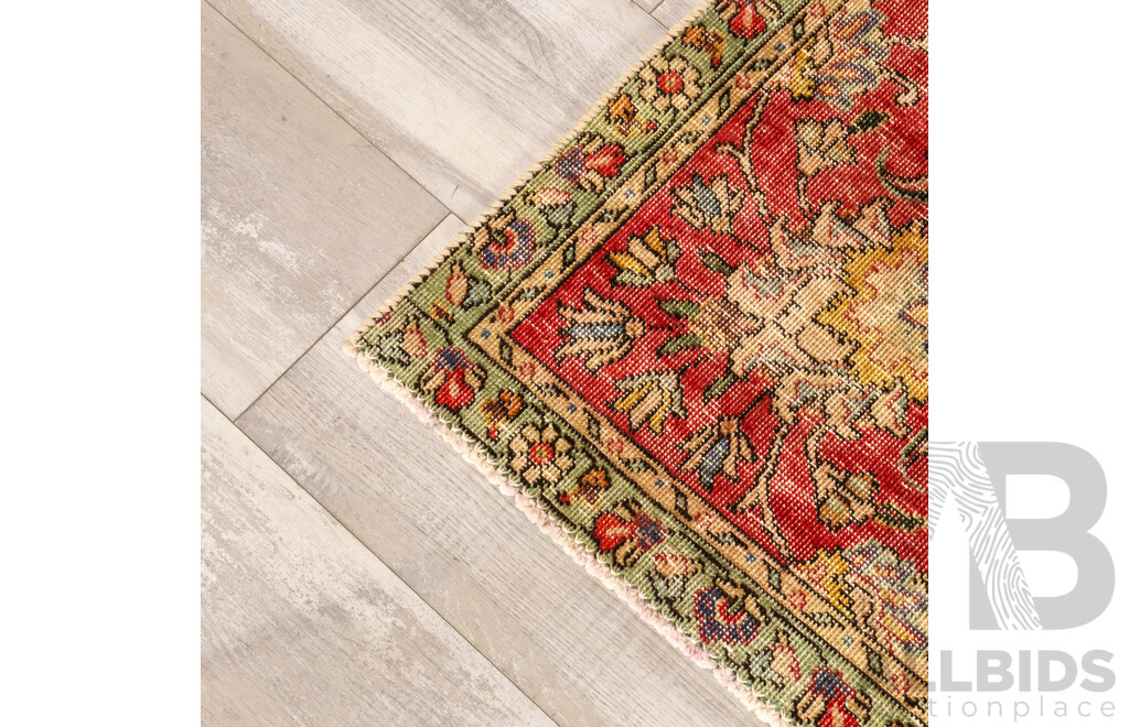 Hand Knotted Threadbare Persian - Lot 1651025 | ALLBIDS