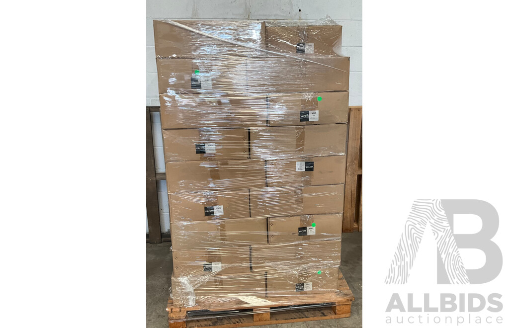 Pallet of VEROTTI VIVO VV.51 Wall/Bench Basin