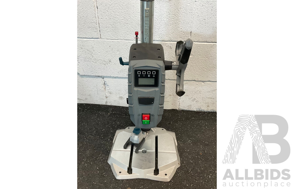 FERREX Electric Drill Press & Folding Crane & Vintage Dawn Vice & Battery Load Tester