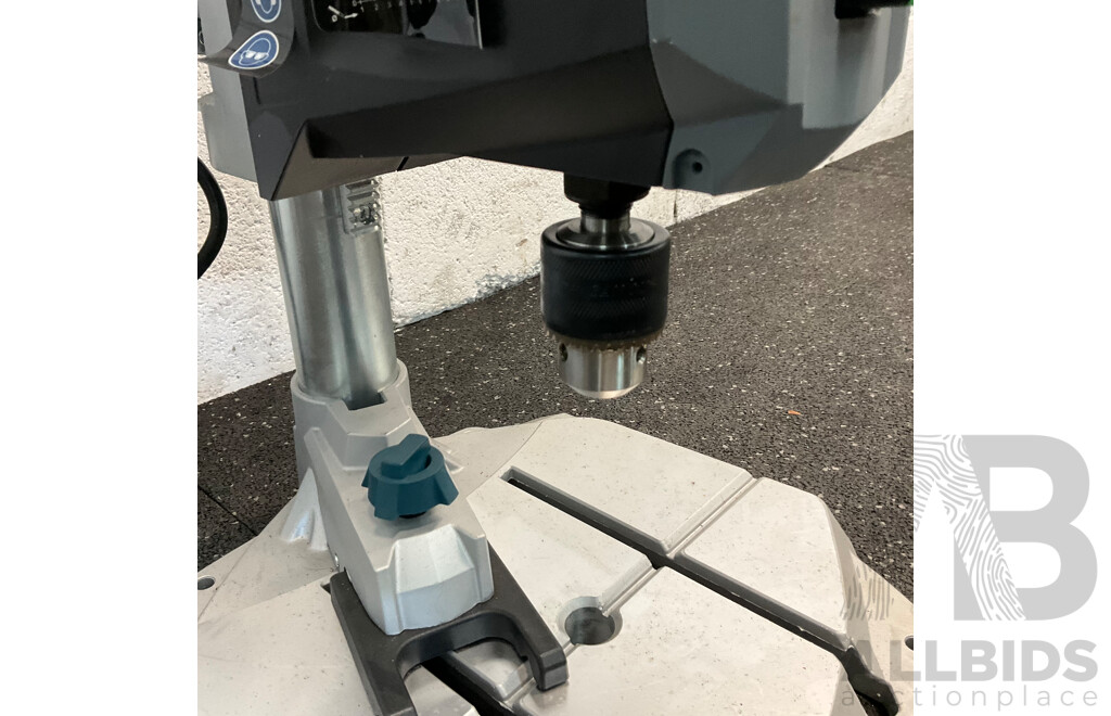 FERREX Electric Drill Press & Folding Crane & Vintage Dawn Vice & Battery Load Tester