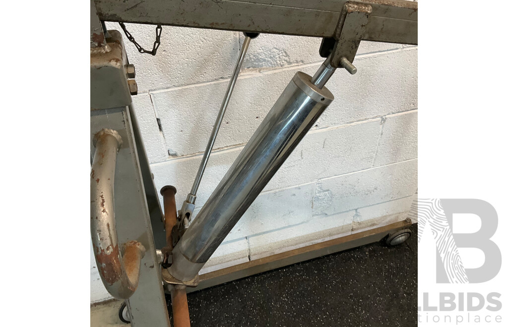 FERREX Electric Drill Press & Folding Crane & Vintage Dawn Vice & Battery Load Tester