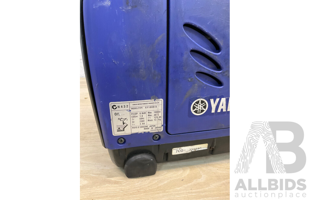 YAMAHA EF1000iS Inverter Generator - ORP $1799