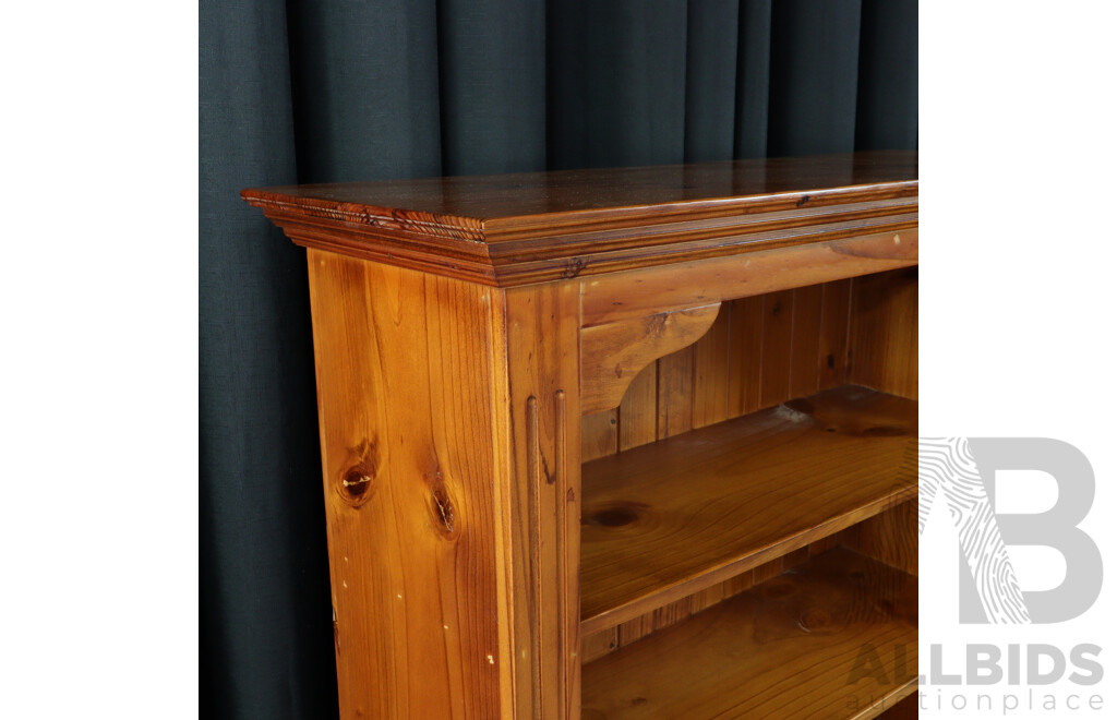 Pine Open Bookcase