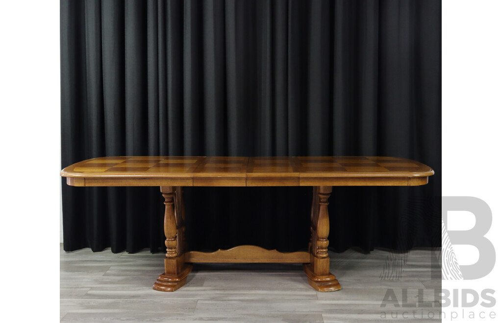 Oak Seven Piece Dining Suite by Universal Furniture