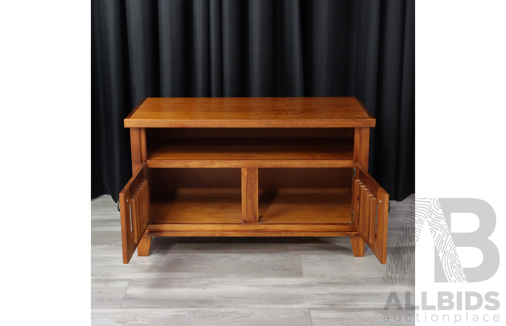 Small Timber Entertainment Cabinet