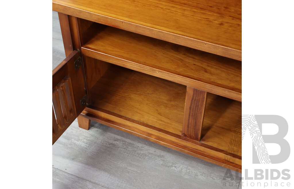 Small Timber Entertainment Cabinet