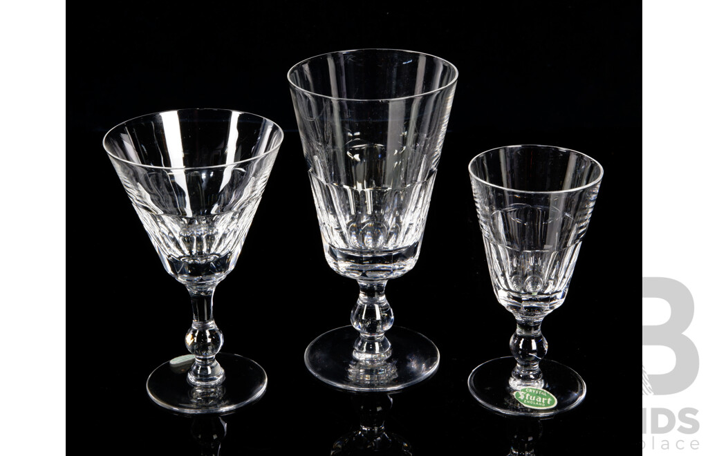 Collection 18 Stuart Crystal Stem - Lot 1596173 | ALLBIDS