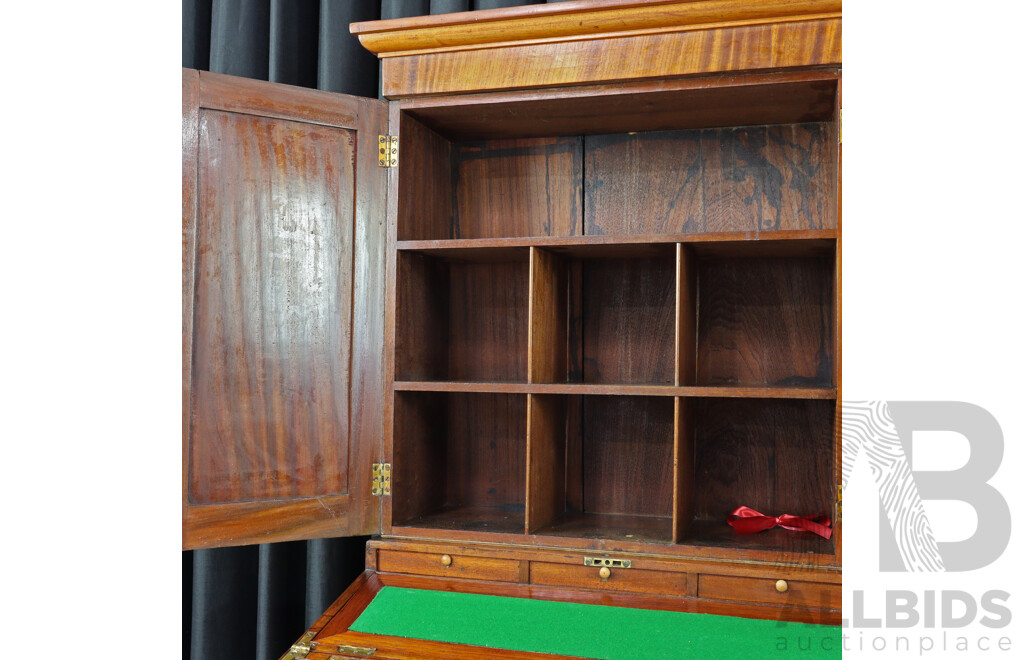 Victorian Cedar Post Masters Desk