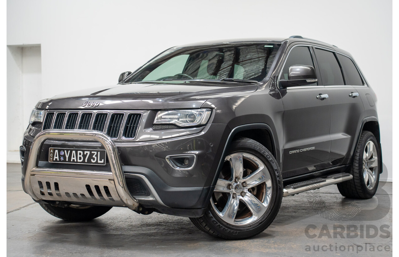8/2013 Jeep Grand Cherokee Limited (4x4) WK MY13 4d Wagon Grey 3.0L