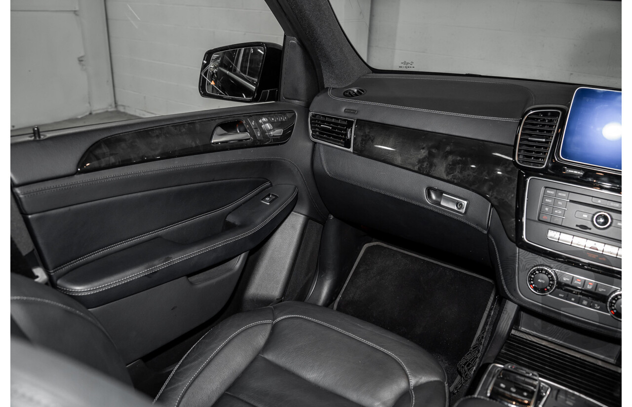 08/2016 Mercedes-Benz GLE 350d 4MATIC (AWD) 166 MY17 4D Wagon Obsidian Black Metallic Turbo Diesel V6 3.0L