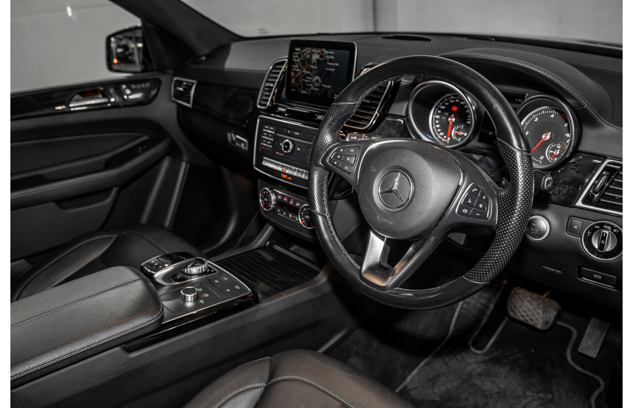 08/2016 Mercedes-Benz GLE 350d 4MATIC (AWD) 166 MY17 4D Wagon Obsidian Black Metallic Turbo Diesel V6 3.0L