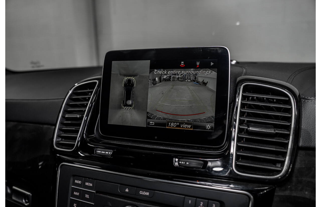 08/2016 Mercedes-Benz GLE 350d 4MATIC (AWD) 166 MY17 4D Wagon Obsidian Black Metallic Turbo Diesel V6 3.0L