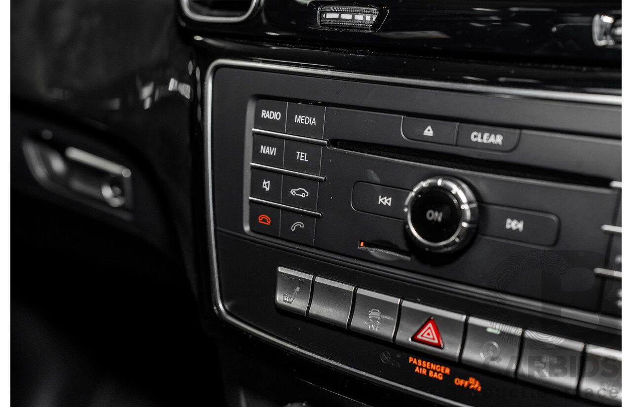 08/2016 Mercedes-Benz GLE 350d 4MATIC (AWD) 166 MY17 4D Wagon Obsidian Black Metallic Turbo Diesel V6 3.0L