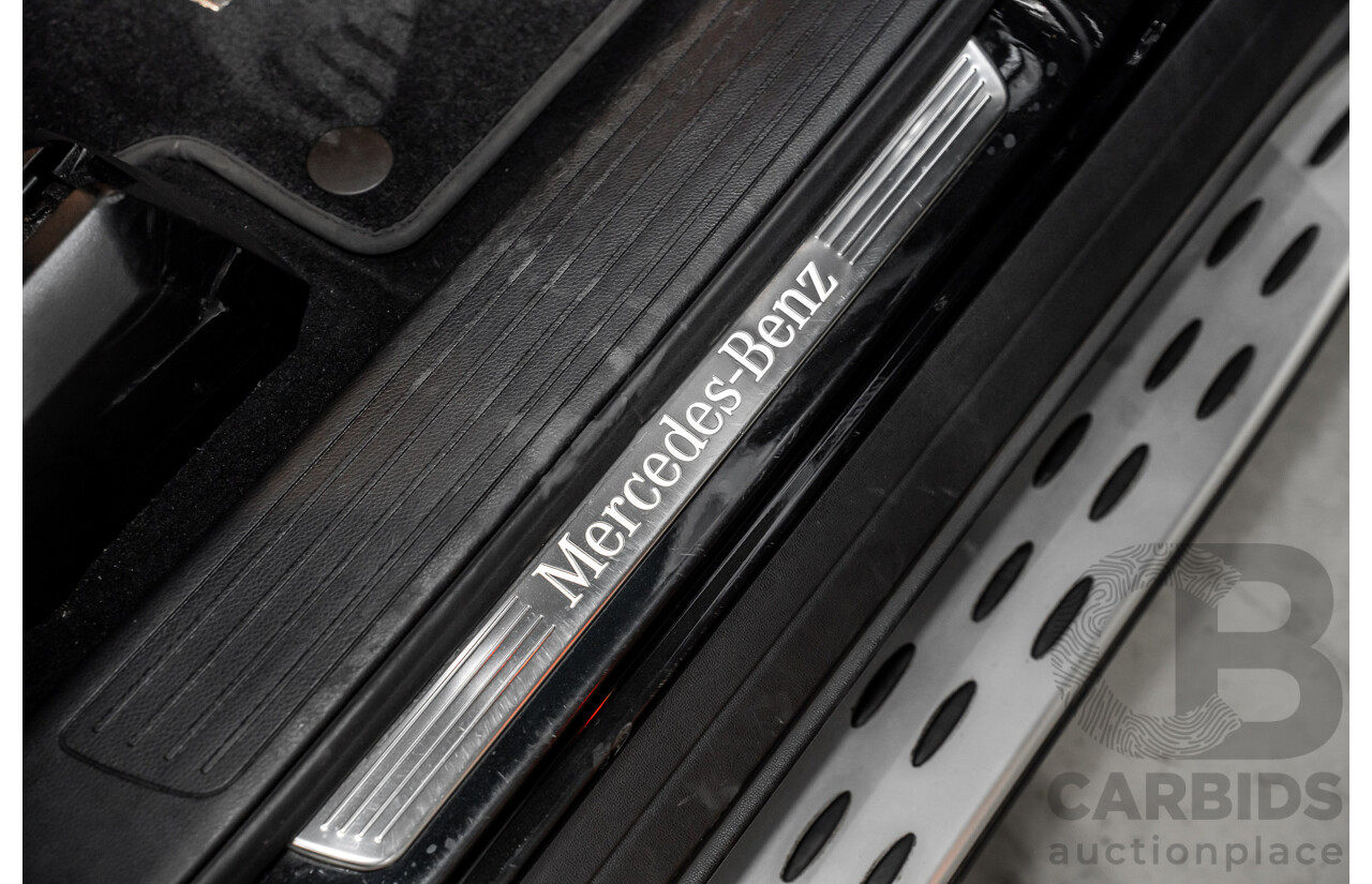 08/2016 Mercedes-Benz GLE 350d 4MATIC (AWD) 166 MY17 4D Wagon Obsidian Black Metallic Turbo Diesel V6 3.0L