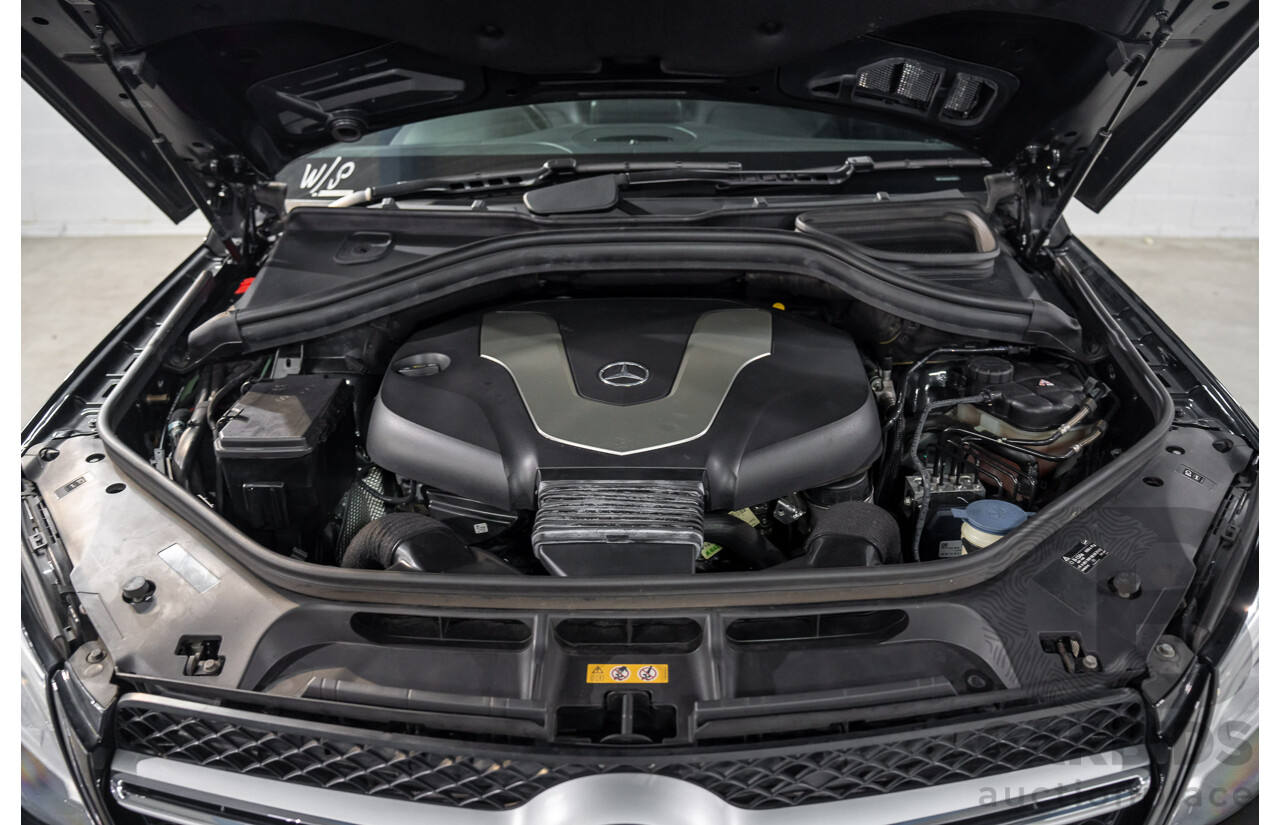 08/2016 Mercedes-Benz GLE 350d 4MATIC (AWD) 166 MY17 4D Wagon Obsidian Black Metallic Turbo Diesel V6 3.0L